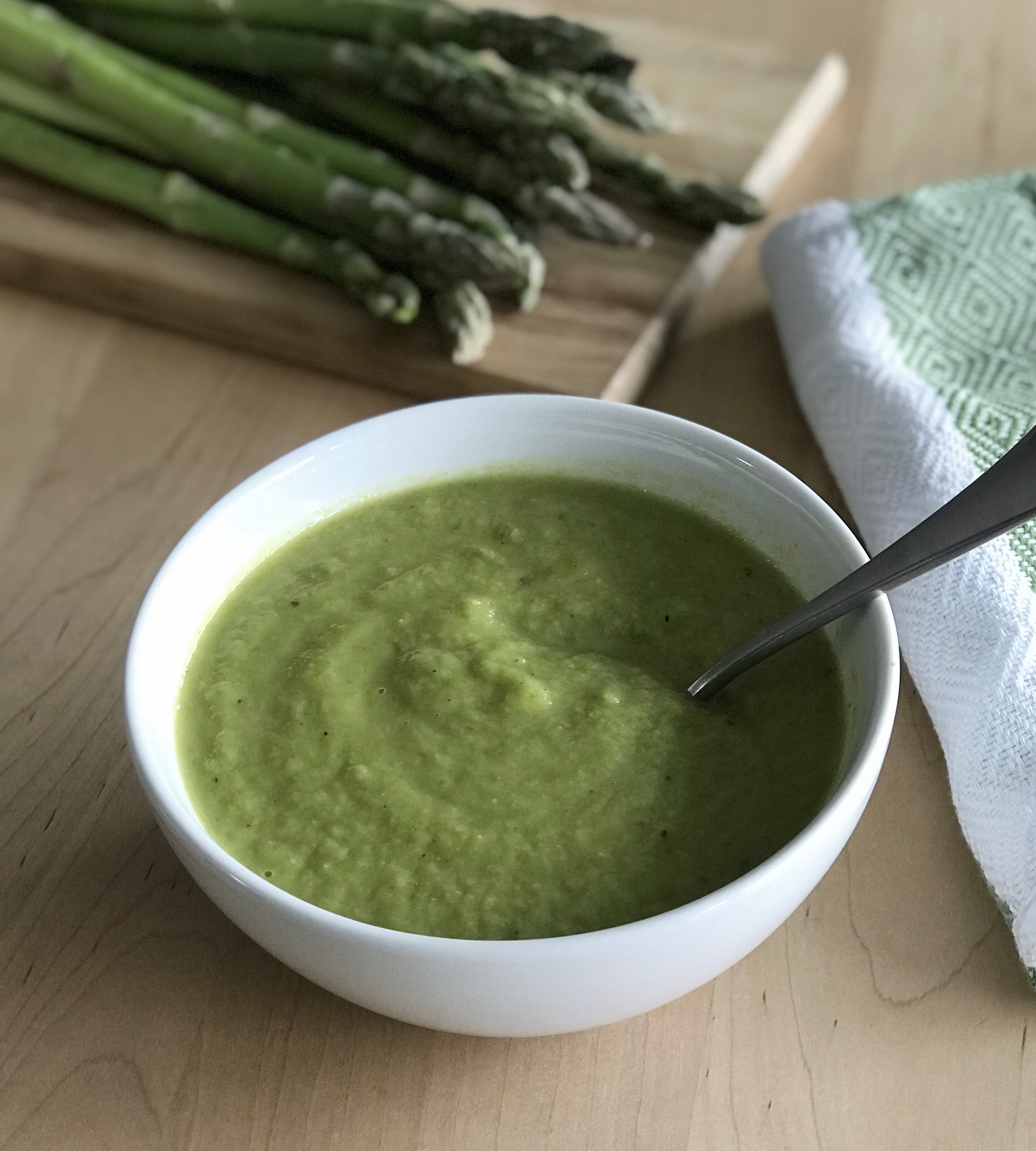 Creamy Asparagus Soup Ellie Krieger