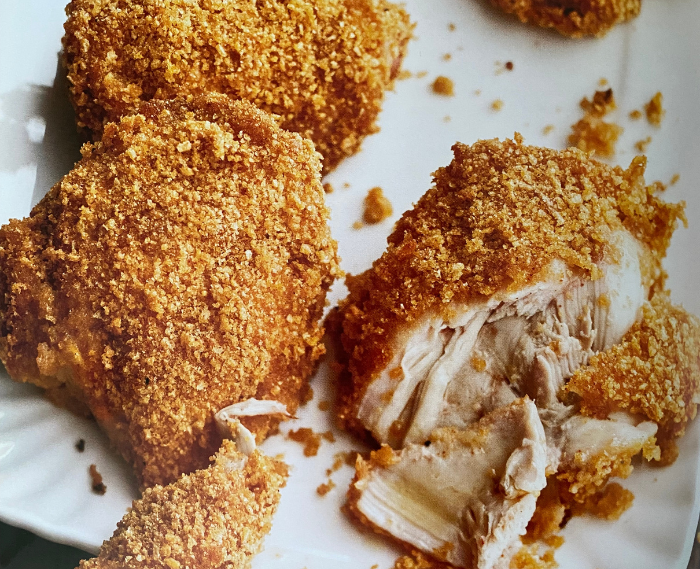 Honey-Crisp Oven Fried Chicken