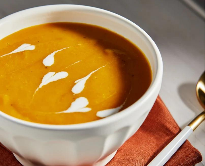 butternut squash and pear soup image