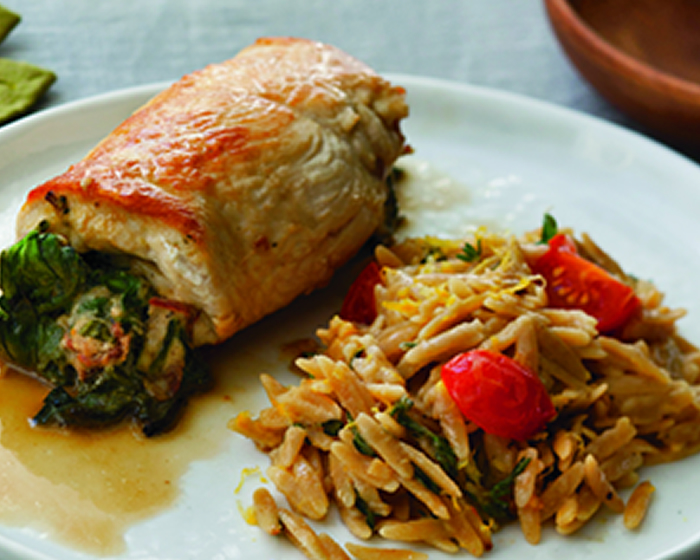 Chicken Florentine Roll-Ups