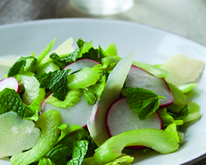 Celery, Radish, and Herb Salad