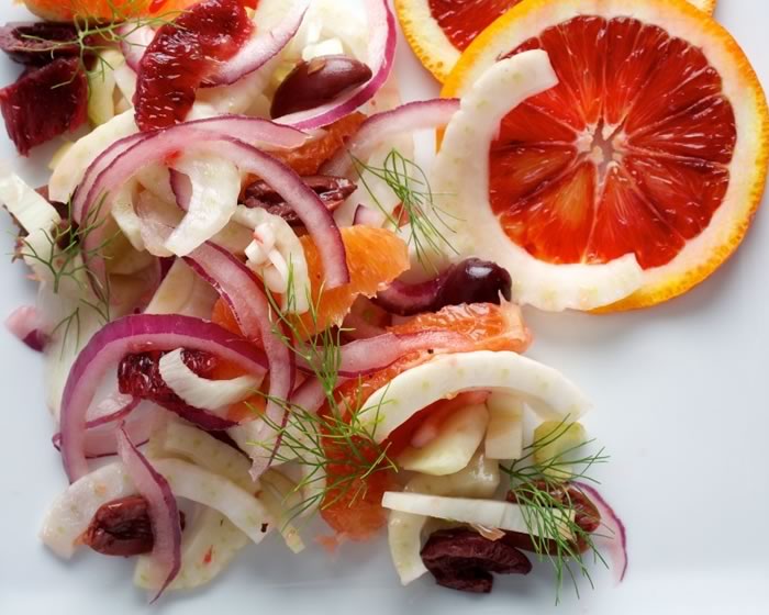 Fennel Salad with Oranges and Olives
