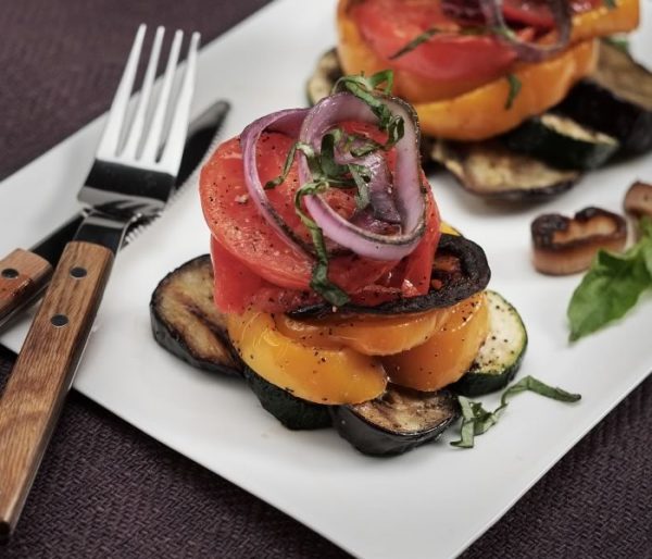 Recipes Ellie Krieger Grilled Vegetable Stacks2 600x514