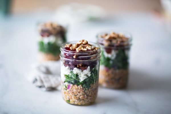 Layered Farro Salad