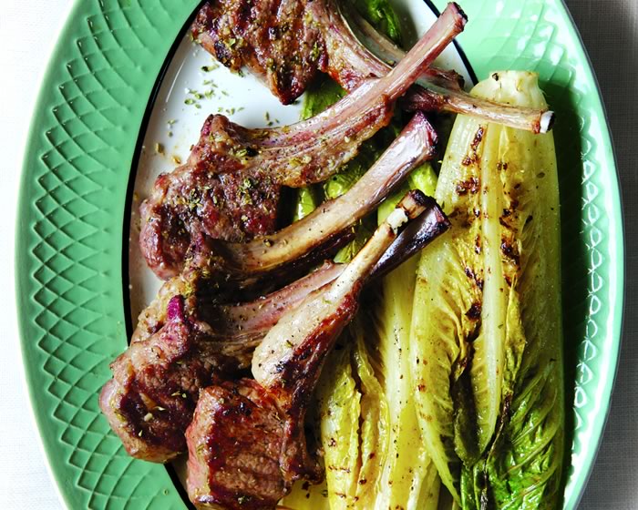 Lemon-Garlic Marinated Lamb Chops