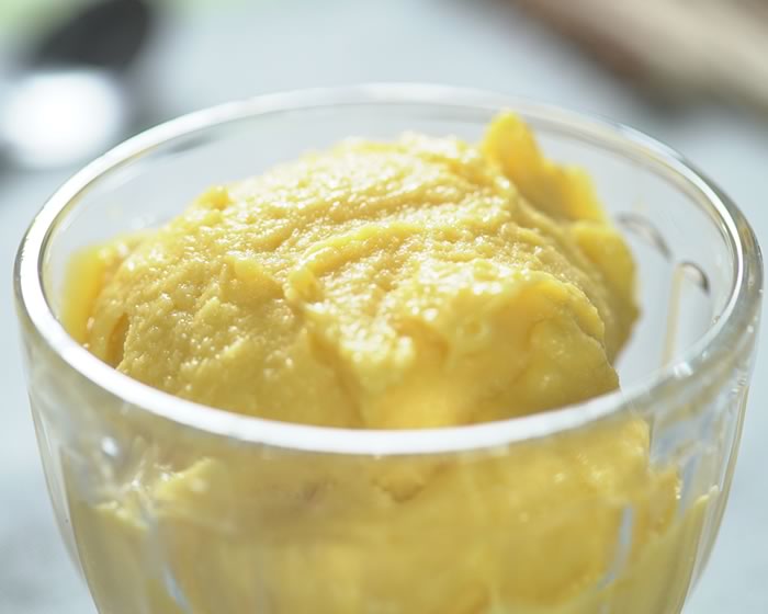 3 Ingredient Recipe: Two-Minute Mango-Coconut Sorbet