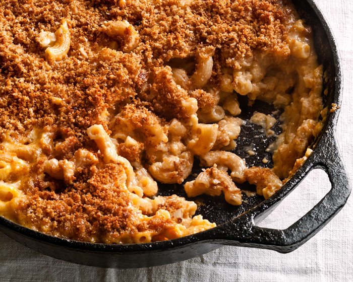 Skillet Mac and Cheese with Cauliflower
