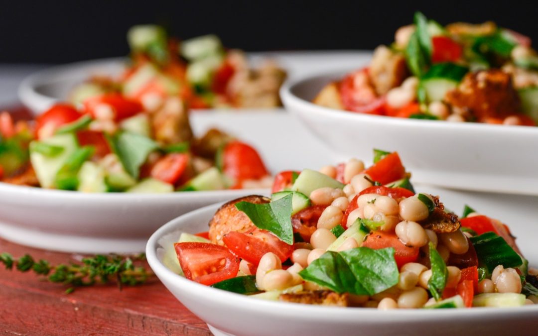 Panzanella with White Beans