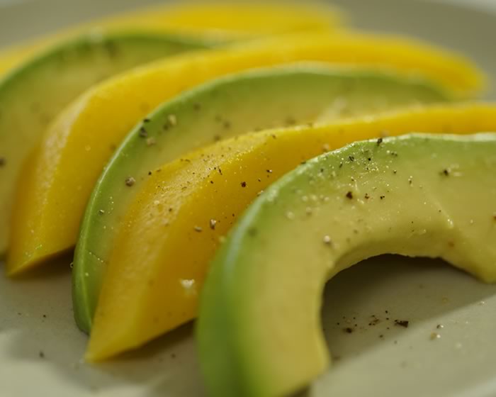 3 Ingredient Mango-Avocado Salad