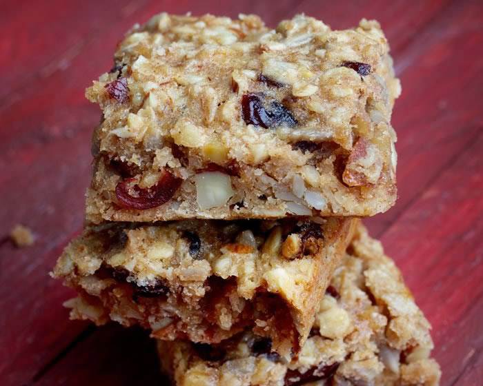 Nutty Oat Bars