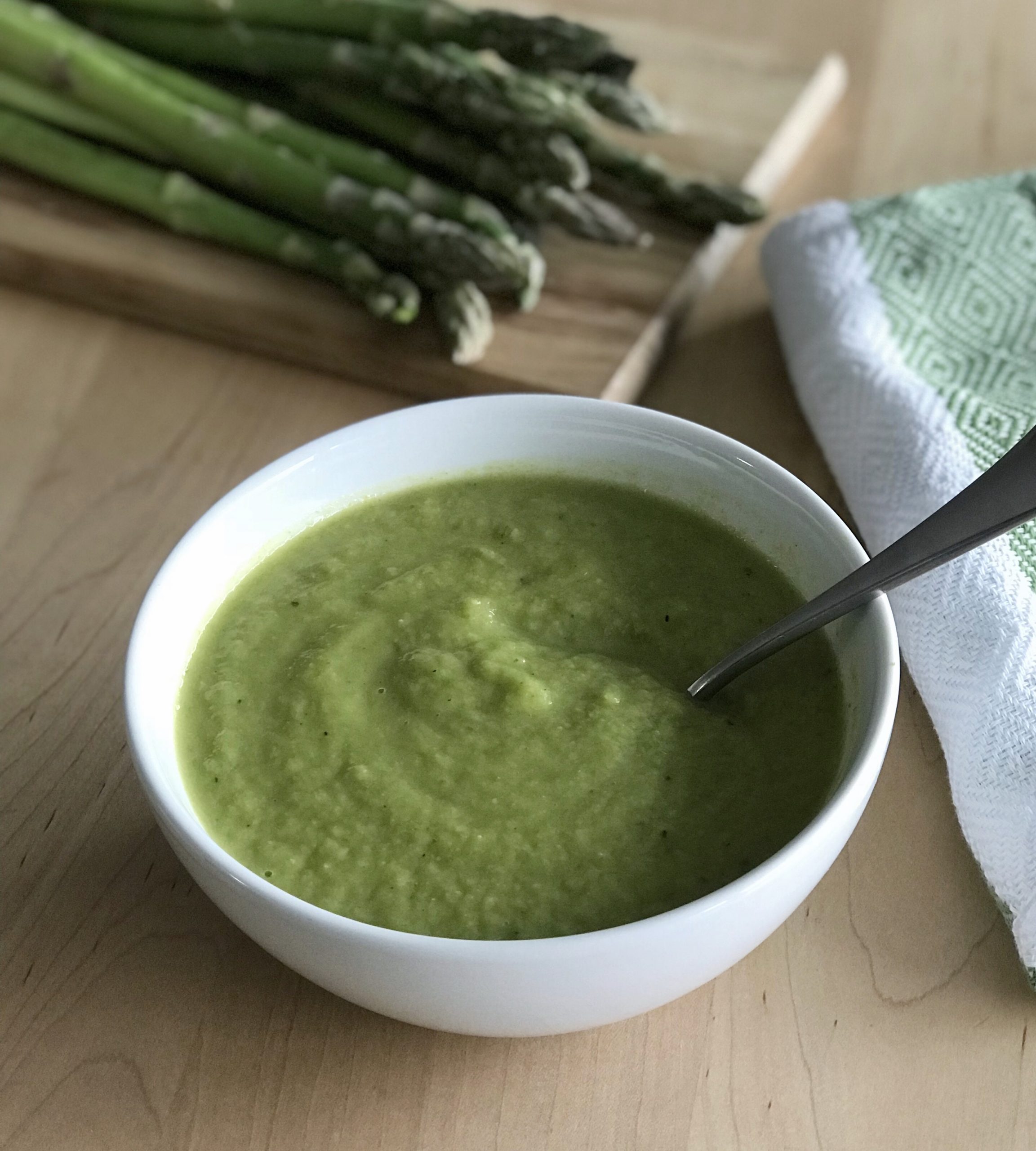 creamy asparagus soup