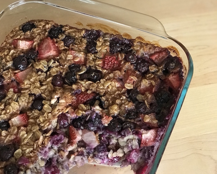 Very Berry Baked Oatmeal