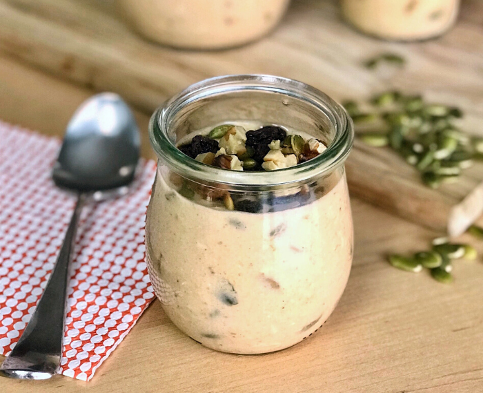 Pumpkin Spice Overnight Oats 