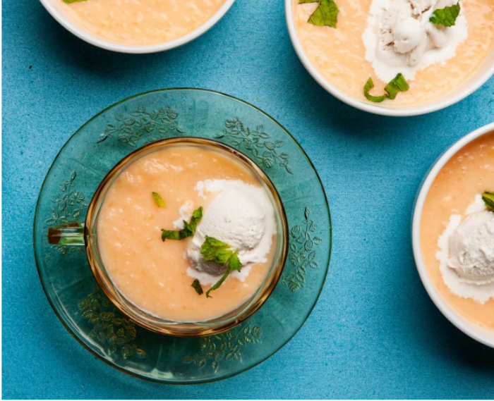 Coconut Melon Soup