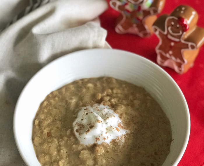 Gingerbread Oatmeal