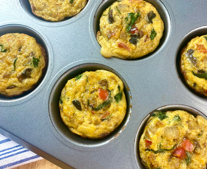 Quinoa and Vegetable Egg Bites