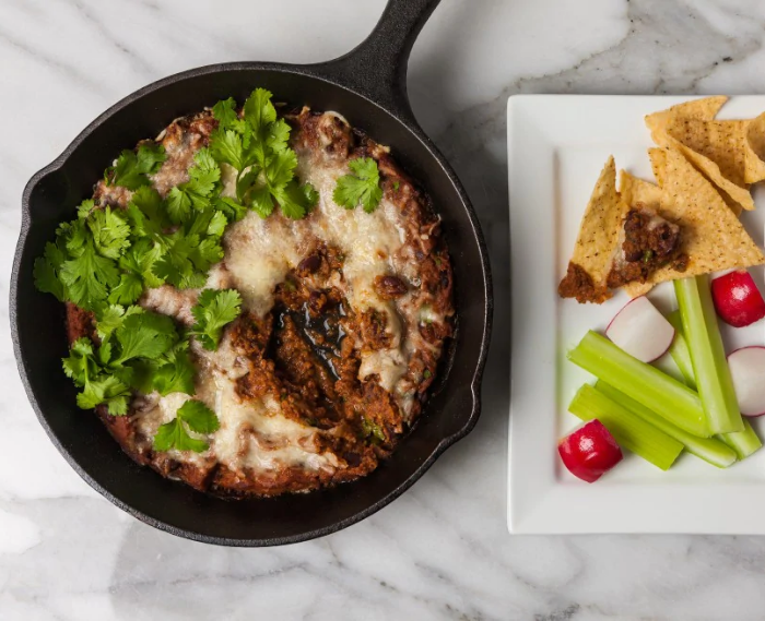 Warm Chipotle Black Bean Dip