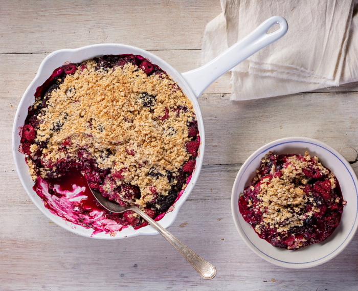 Very Berry Coconut Crisp - Ellie Krieger