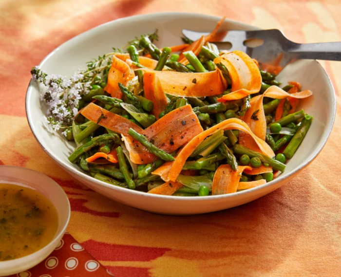 Marinated Spring Vegetable Salad