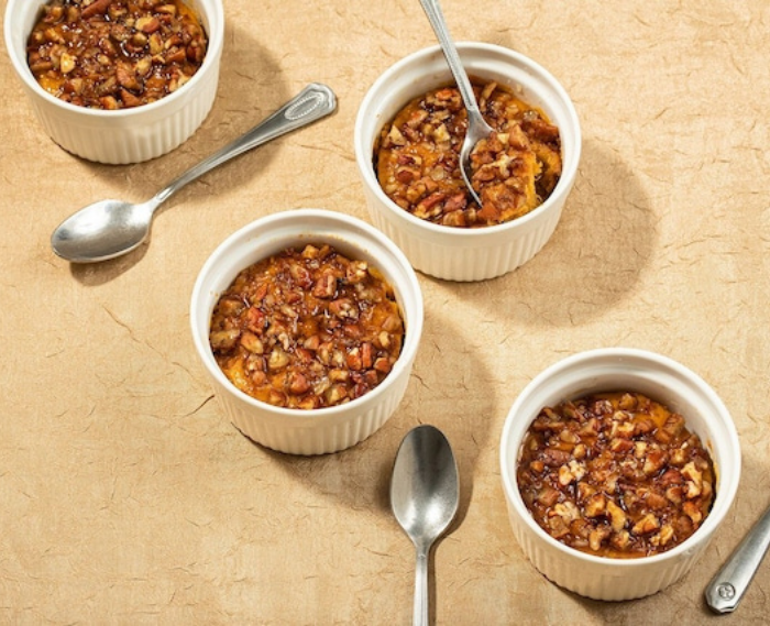 Sweet Potato Pecan Dessert Cups