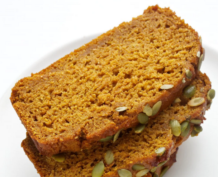 Olive Oil Pumpkin Bread