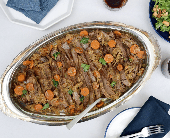 Almost My Grandmother’s Passover Brisket