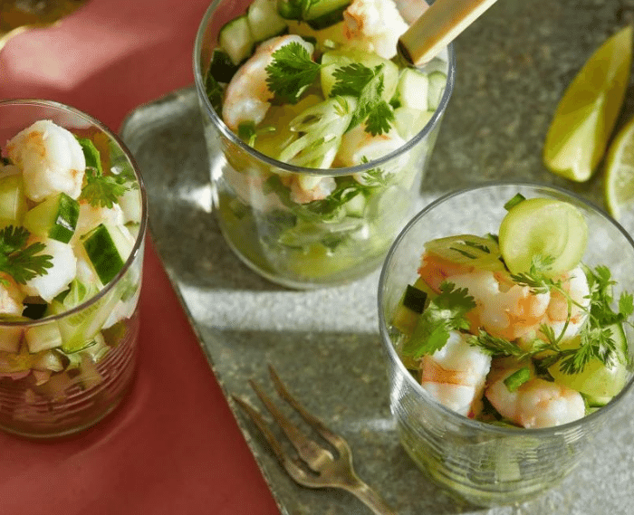 Ceviche-Style Shrimp Cocktail