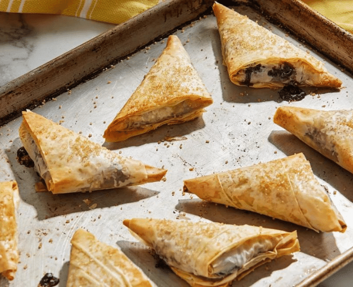 Cherry Phyllo Turnovers