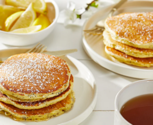 Lemon Poppy Seed Pancakes