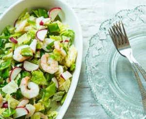 Shrimp and Snow Pea Salad With Sesame