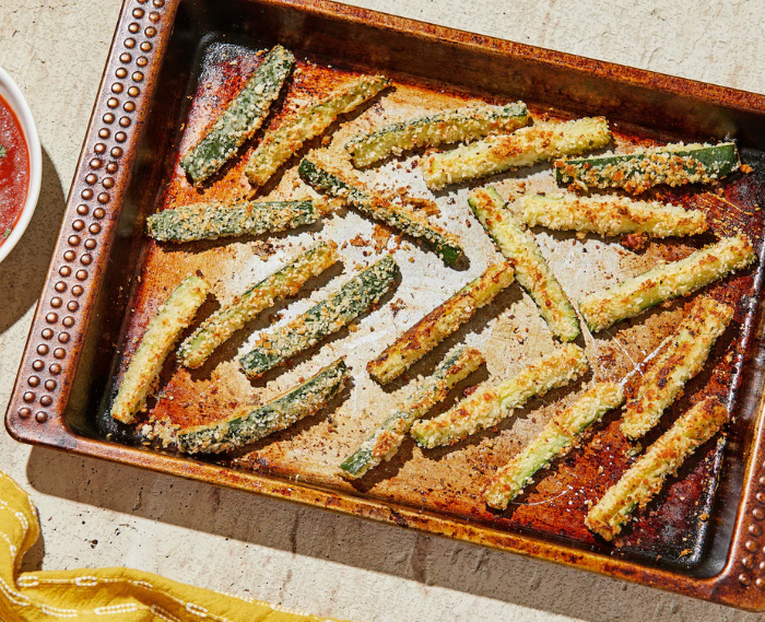 Crispy Baked Zucchini “Fries”
